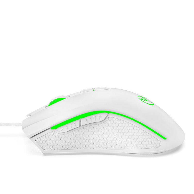 HXSJ laidinė optinė pelė, 3200 DPI, 7 mygtukų, USB, reguliuojamas DPI (4 lygiai)