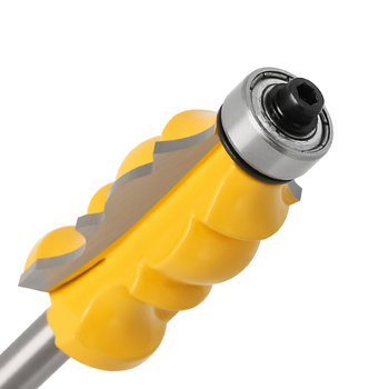 Ξυλουργική φρέζα για γλυπτική, JGZUI, κυκλικός άξονας, 2 κοπτικές ακμές