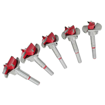 Σετ διάνοιξης οπών με καρβίδιο, ρυθμιζόμενο, για μεντεσέδες σε ξύλινες πόρτες και γυψοσανίδα