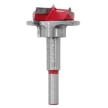 Σετ διάνοιξης οπών με καρβίδιο, ρυθμιζόμενο, για μεντεσέδες σε ξύλινες πόρτες και γυψοσανίδα