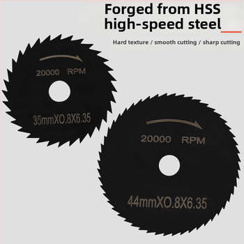 Journalist 6 vnt. pjovimo peilių iš aukštos greičio plieno rinkinys medienos ir metalo pjovimui