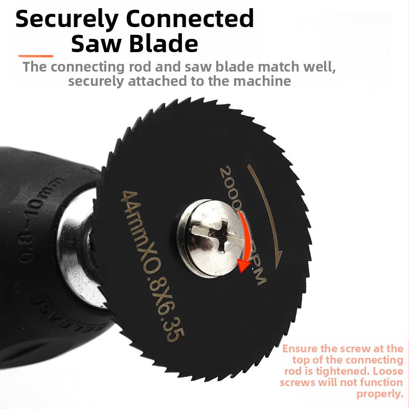 Journalist 6-частен комплект режещи дискове от високо скоростна стомана за дърво и метал