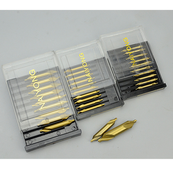 Κεντρικό τρυπάνι τύπου Α, M35 κράμα υψηλής ταχύτητας με περιεκτικότητα σε κοβάλτιο, τιτανιου-επικάλυψη, πλήρως ακονισμένο