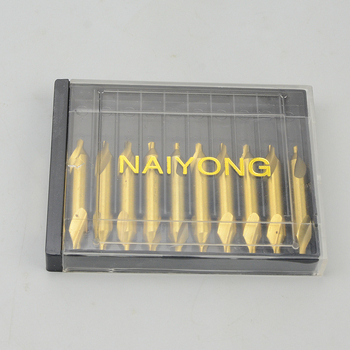 Κεντρικό τρυπάνι τύπου Α, M35 κράμα υψηλής ταχύτητας με περιεκτικότητα σε κοβάλτιο, τιτανιου-επικάλυψη, πλήρως ακονισμένο