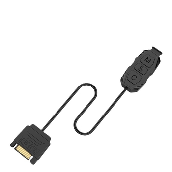 RC-01 ARGB контролер с 5V, 3-пинов ARGB интерфейс за осветление на корпусни вентилатори, безжично RGB дистанционно управление, SATA захранване