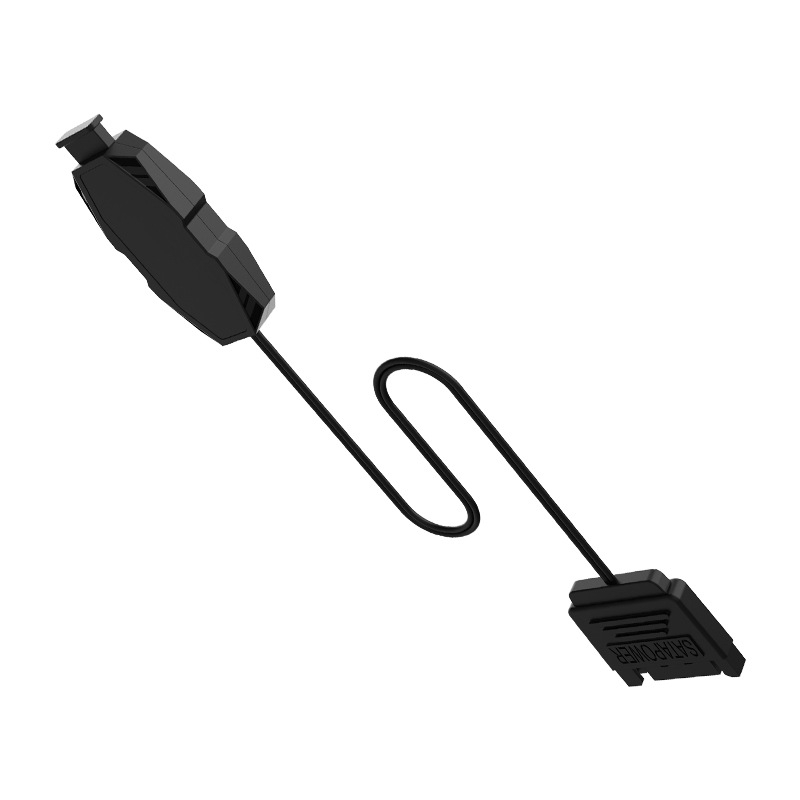 RC-01 ARGB контролер с 5V, 3-пинов ARGB интерфейс за осветление на корпусни вентилатори, безжично RGB дистанционно управление, SATA захранване