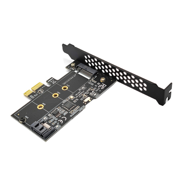PCIe към SATA разширителна карта – PCIe Gen2, SATA интерфейс, модел PCEM2ST-A01, OEM обработка