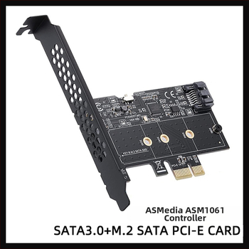 PCIe към SATA разширителна карта – PCIe Gen2, SATA интерфейс, модел PCEM2ST-A01, OEM обработка