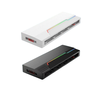 Универсален ARGB PWM хъб за вентилатори, двойно 10-канален, 5V 3-пин контролер