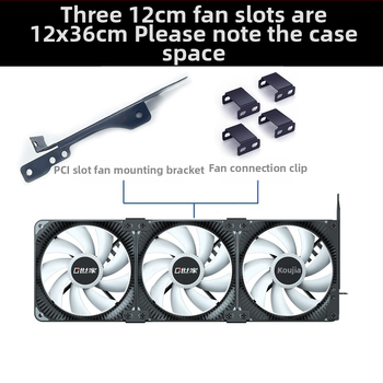 Радиатор за графична карта със скоба за PCI слот за настолен компютър — OEM обработка (Модел: Graphics Card Companion Buckle)