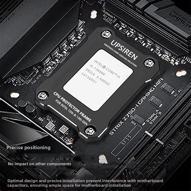 UPSIREN LGA17XX-BCF антиизкривяваща скоба за процесор с UTG-X охлаждащи аксесоари и радиатор