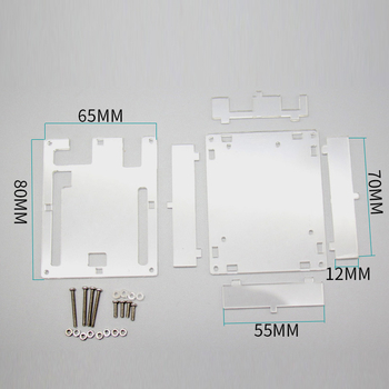 Arduino развоен плат корпус — акрилен прозрачен корпус, защита M133