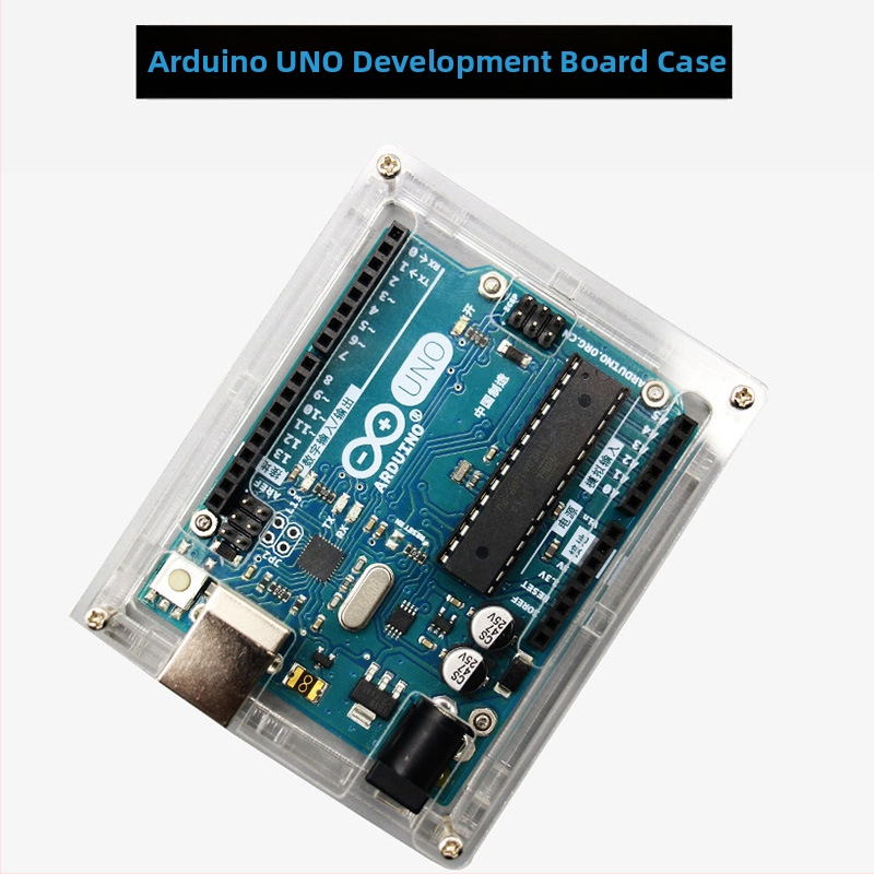 Arduino развоен плат корпус — акрилен прозрачен корпус, защита M133