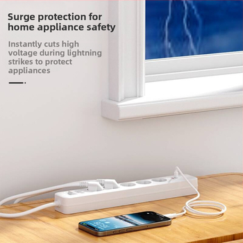 Europos standartų Schuko kištukų skirstytuvas, 3.1A, 100-250V AC, 3000W, PC korpusas, CE sertifikatas