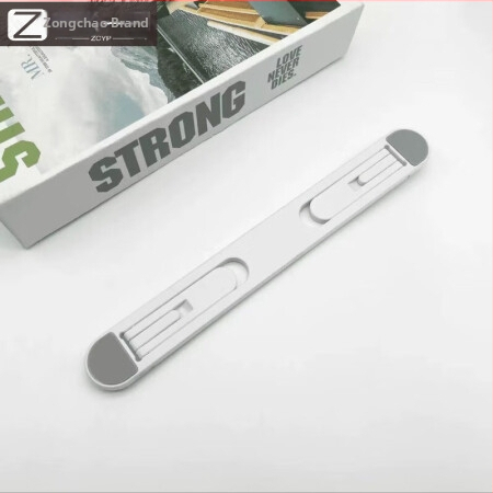 Sulankstomas nešiojamojo kompiuterio laikiklis iš aliuminio lydinio su aušinimo baze, nešiojamas stalinis pakėlėjas iPad 2 ir kitiems planšetiniams kompiuteriams, svoris 0,025 kg