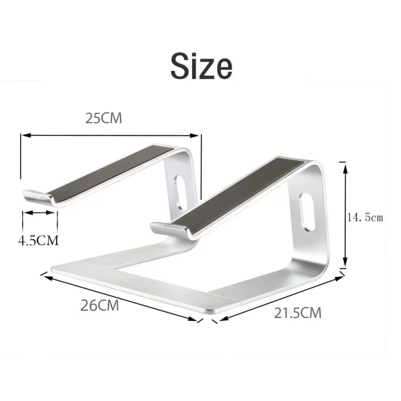 Nešiojamojo kompiuterio stovas iš aliuminio lydinio, sulankstomas, nešiojamas stalinis pakėlėjas Shengpeng SP-9S