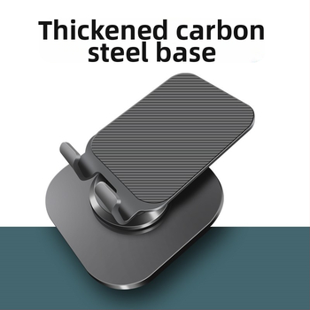 Метален настолен държач за телефон и таблет – сгъваем, въртящ се, регулируема височина, универсална съвместимост