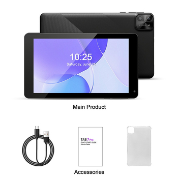 Детски таблет с четириядрен процесор 1.5GHz, Android, 8GB вградена памет, IPS дисплей, 2MP камера