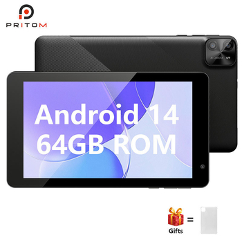 Детски таблет с четириядрен процесор 1.5GHz, Android, 8GB вградена памет, IPS дисплей, 2MP камера