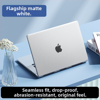 MacBook apsauginė dėklas — matinio paviršiaus, plastikinis korpusas, suderinamas su MacBook serija, išleistas 2021 m.