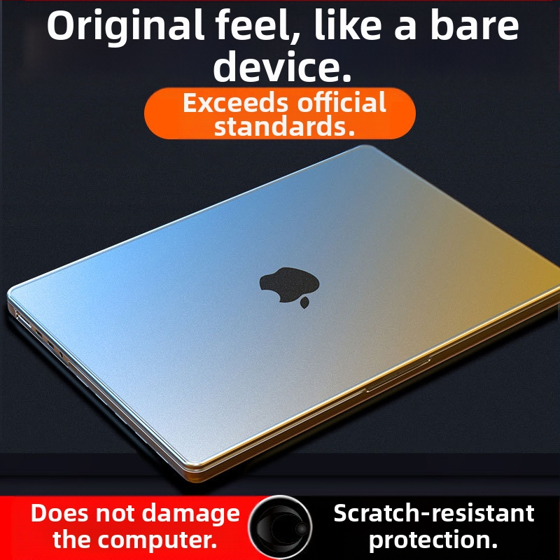 MacBook apsauginė dėklas — matinio paviršiaus, plastikinis korpusas, suderinamas su MacBook serija, išleistas 2021 m.