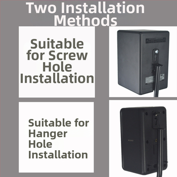 Μεταλλική ρυθμιζόμενη βάση δαπέδου για surround/satellite ηχεία, μοντέλο 306