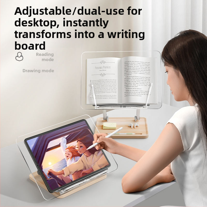 Стойка за четене до леглото, метална конструкция, модел BG-4B, многофункционална и подвижна