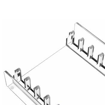 Ακρυλική βάση προβολής δίσκων PS5/PS4 για παιχνίδια, κοπή με λέιζερ, με ταψί