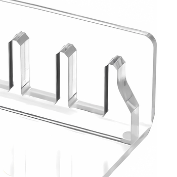 Ακρυλική βάση προβολής δίσκων PS5/PS4 για παιχνίδια, κοπή με λέιζερ, με ταψί