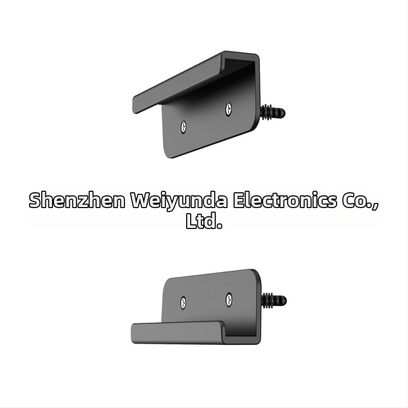 Planšetinio kompiuterio sieninis laikiklis su dviejų montavimo galimybių (dvipusė lipni juosta ar varžtai) - 80 g