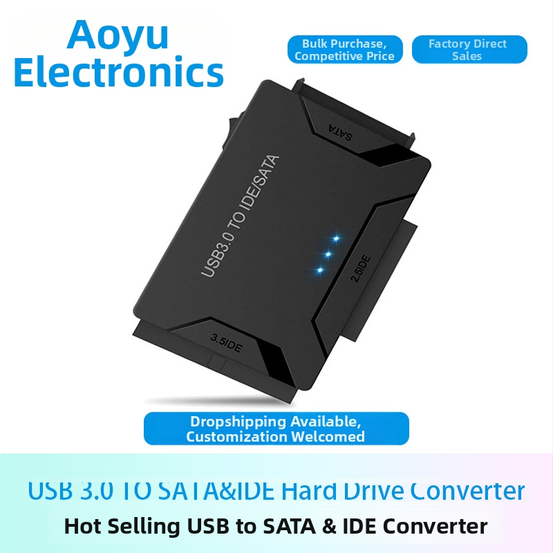 USB 3.0 σε SATA/IDE αντάπτορας καλώδιο AY58ide, χαλκώδης αγωγός, μήκος 0,5 μm, για PC