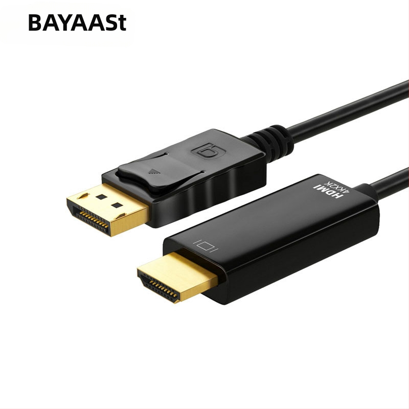 DisplayPort σε HDMI αντάπτορας, μήκος 1,8 μ, χαλκός αγωγός, επιχρυσωμένη διεπαφή