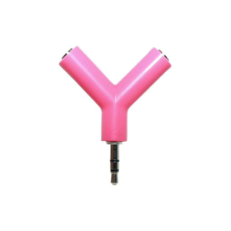 BR 1 į 2 garso skirstytuvas, garso išvesties adapteris, licencijuota privataus prekinio ženklo etiketė, sandėlyje