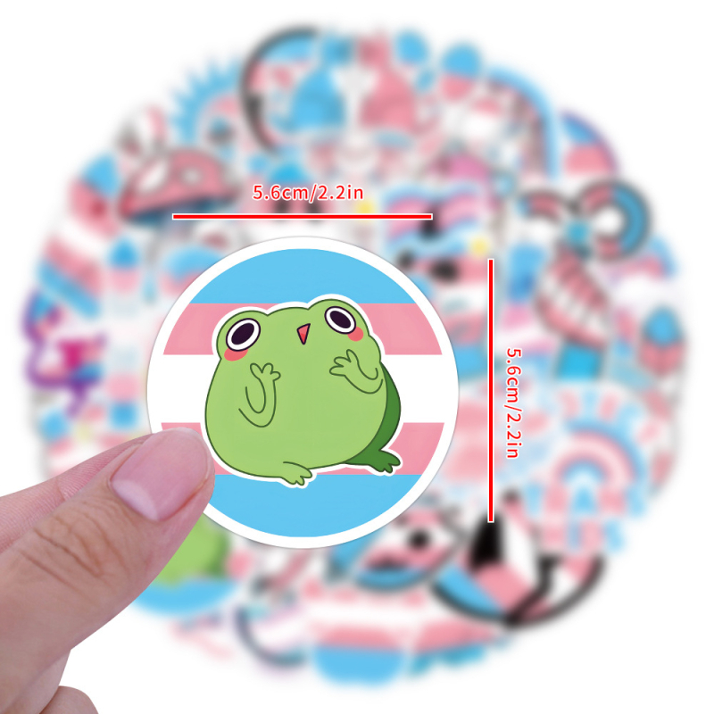 Αδιάβροχα αυτοκόλλητα διακοσμητικά σε ιαπωνικό στυλ για ημερολόγια και ποτήρια νερού με εκτύπωση HD