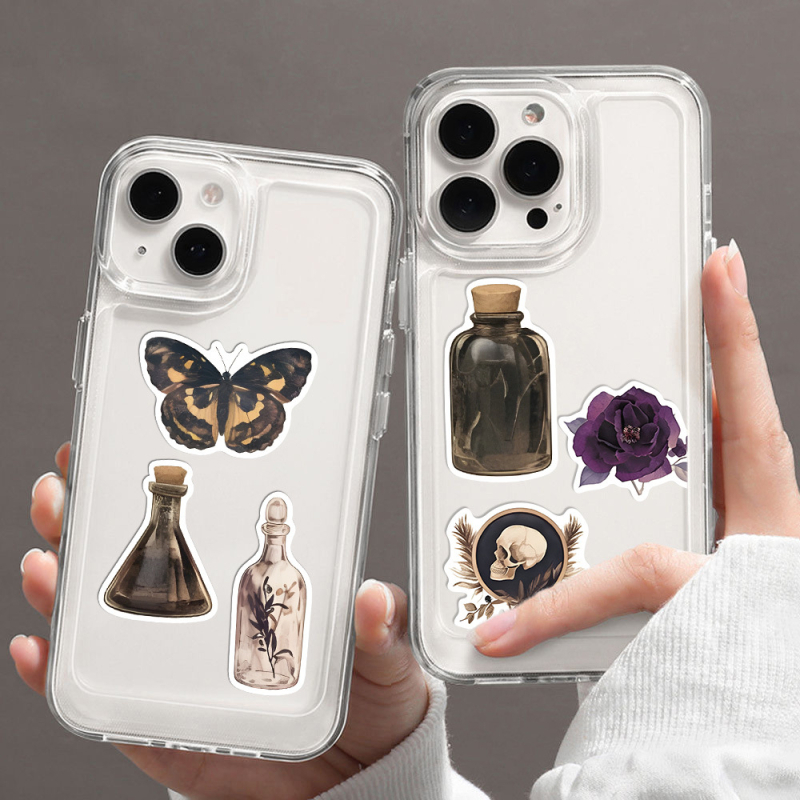 PVC αυτοκόλλητα για θήκες τηλεφώνου, κιθάρα και κύπελλα – κινεζικού στυλ εκτύπωσης, λογότυπο τυπωμένο, προσαρμόσιμα