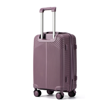 Βαλίτσα από PP, 2,6 kg, άνοιγμα με φερμουάρ, περιστρεφόμενοι τροχοί, αδιάβροχη και ανθεκτική στη φθορά, αντικλοπή