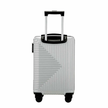 EKX-6011 koferis ar riteņiem — ABS+PC materiāls, mūsdienīgs minimālistisks dizains, piemērots studentiem un biznesceļojumiem, ideāla kā biznesa dāvana