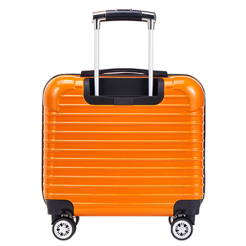 Γυαλισμένο PC κουτί αποσκευών με ρόδες παντός τύπου, κλείσιμο με φερμουάρ, κωδικός, προστασία από κλοπή