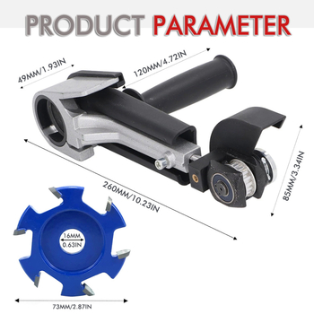 Μηχανή μετατροπής γωνιακού τροχού για ξυλουργική, προσαρμοσμένη επεξεργασία