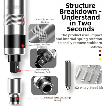 Otis 13 τεμάχια σετ καρβιδίου με αντίκτυπο για οικιακή χρήση