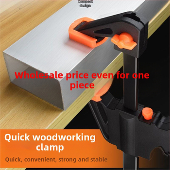 F tipo staliaus spaustukas, patobulinta konstrukcija medinėms plokštėms, stačiu kampu, dviejų vienetų rinkinys