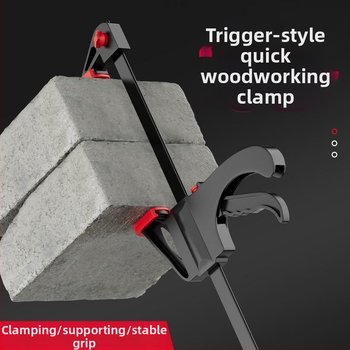 F tipo staliaus spaustukas, patobulinta konstrukcija medinėms plokštėms, stačiu kampu, dviejų vienetų rinkinys