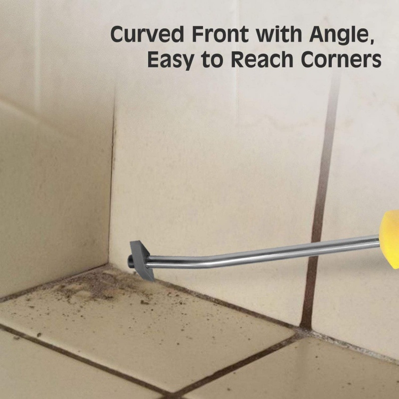 Σετ δύο τεμαχίων εργαλείων αφαίρεσης αρμών πλακιδίων με γωνιακό ξύστρα για αρμούς και καθαριστικό γέμισμα αρμών, για οικιακή διακόσμηση