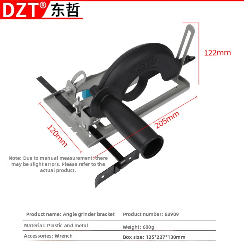 Οικουμενικό στήριγμα για γωνιακό τροχό, μοντέλο 88910, κατασκευή από πλαστικό κράμα, κατάλληλο για διάφορους γωνιακούς τροχούς, συντήρηση τηλεπικοινωνιών