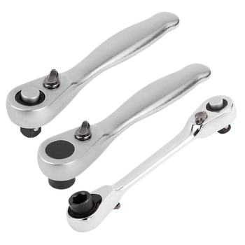 Dvipusis veržliaraktis su 72 dantimis, 1/4 colio pavara, chromo vanadžio plienas