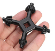 Univerzalni stolni steznik od aluminijske legure za učvršćivanje bušilice, 500 g