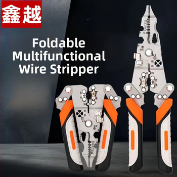 Električarski višenamjenski odvijač za žice, sklopni automatski alat za odvajanje i uklanjanje izolacije