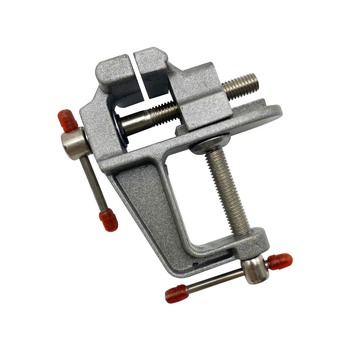 Μίνι τραπεζικός σφιγκτήρας, 360° περιστροφή, ατσάλι 45#, βάρος 0,135 kg