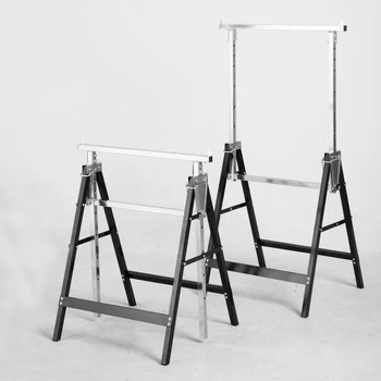 2 τεμάχια ανυψωτικό στήριγμα με ρυθμιζόμενο ύψος, 7 επιπέδων – βάση αποθήκευσης εργαλείων