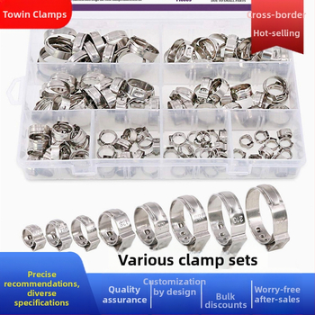 Set stezaljki, nominalni promjer 10-16 mm, promjer pričvršćivanja 10-16 mm